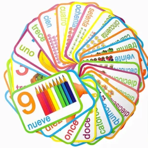 Educational Paper Cards for Toddlers