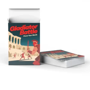 Gladiator Battle Game Cards