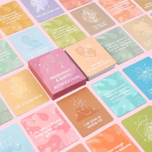 Daily Positive Pregnancy Affirmation Cards