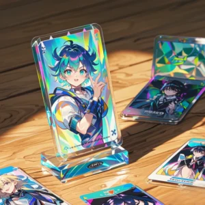 Holographic Anime Trading Cards