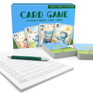 Customizable Family Card Game Set