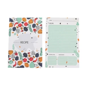 Double-sided Recipe Cards