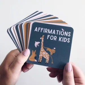 Customizable Affirmation and Learning Card Deck