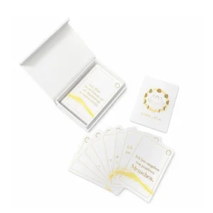 Embossed Gold Foil Affirmation Cards