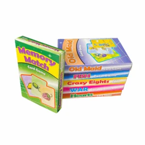 Educational Memory Match Card Game
