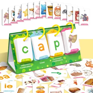 Colorful Educational Flash Cards for Kids